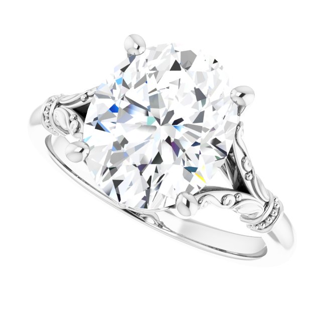 Split Shank Engagement Ring