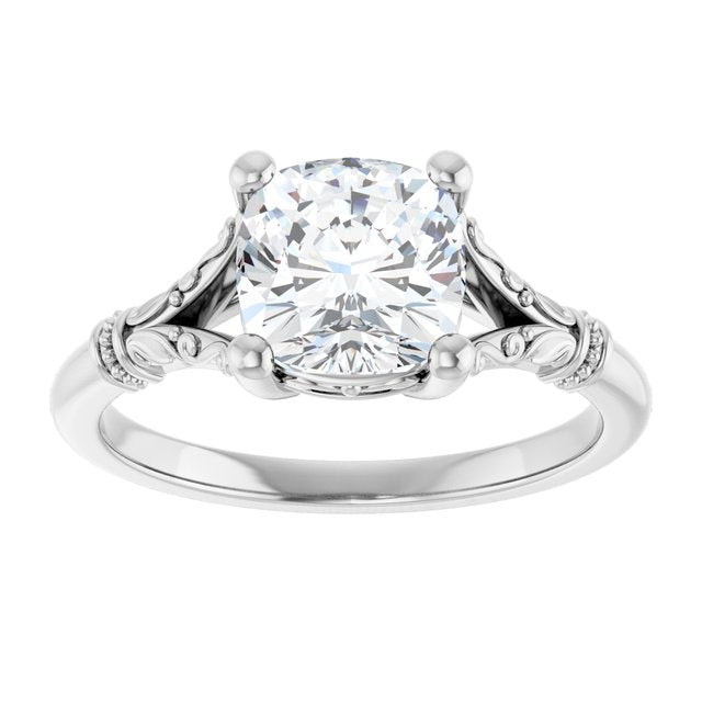 Split Shank Engagement Ring