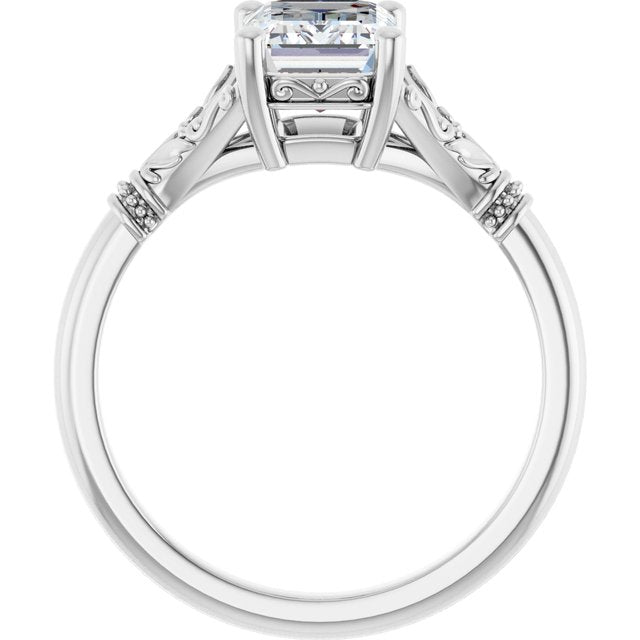 Split Shank Engagement Ring