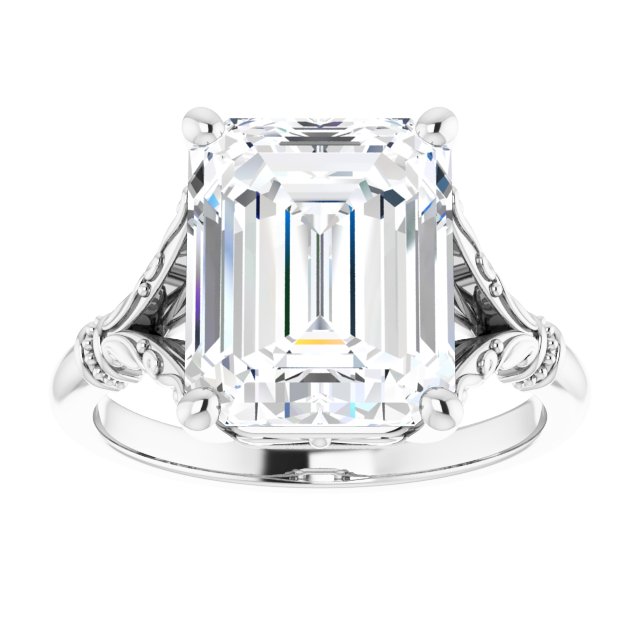 Split Shank Engagement Ring