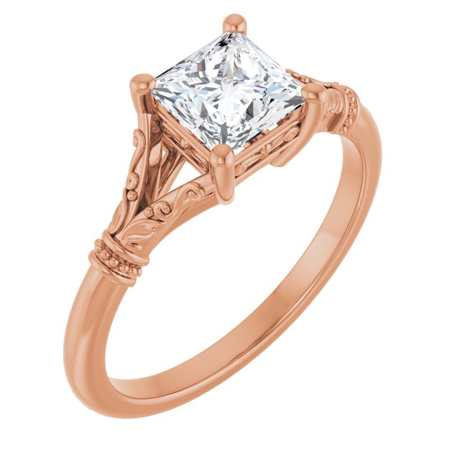 Split Shank Engagement Ring