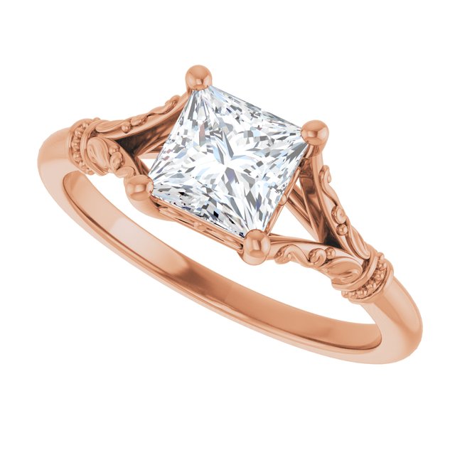 Split Shank Engagement Ring