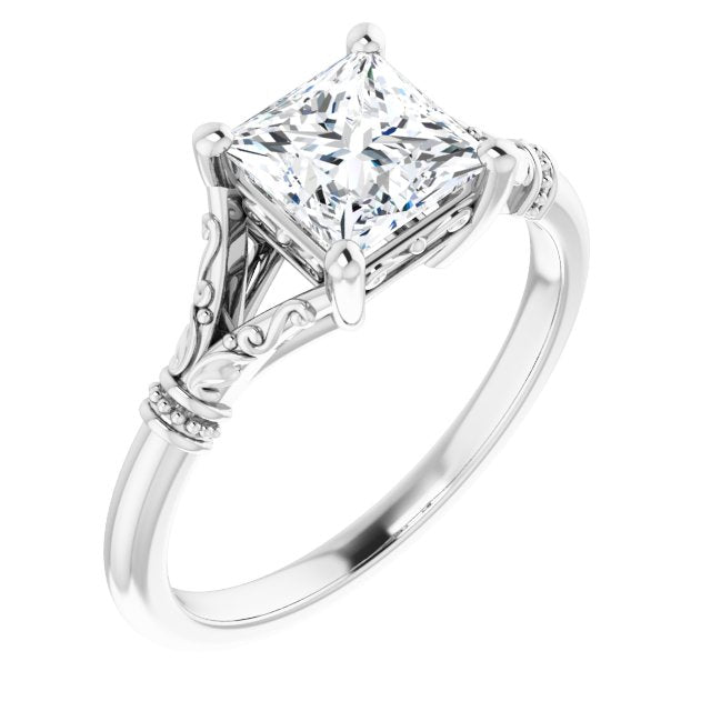 Split Shank Engagement Ring