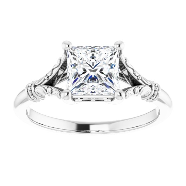 Split Shank Engagement Ring