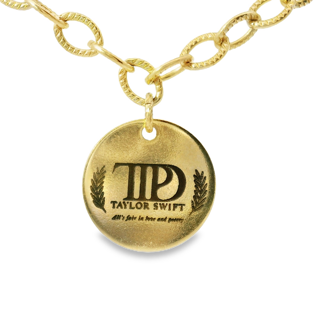 Elegant Taylor Swift Gold-filled Pendant Necklace