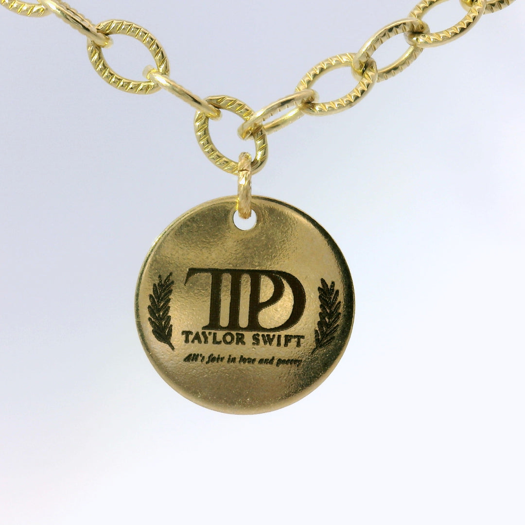 Elegant Taylor Swift Gold-filled Pendant Necklace