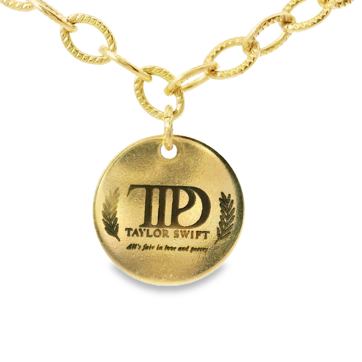 Elegant Taylor Swift Gold-filled Pendant Necklace