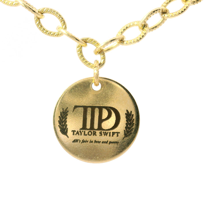 Elegant Taylor Swift Gold-filled Pendant Necklace