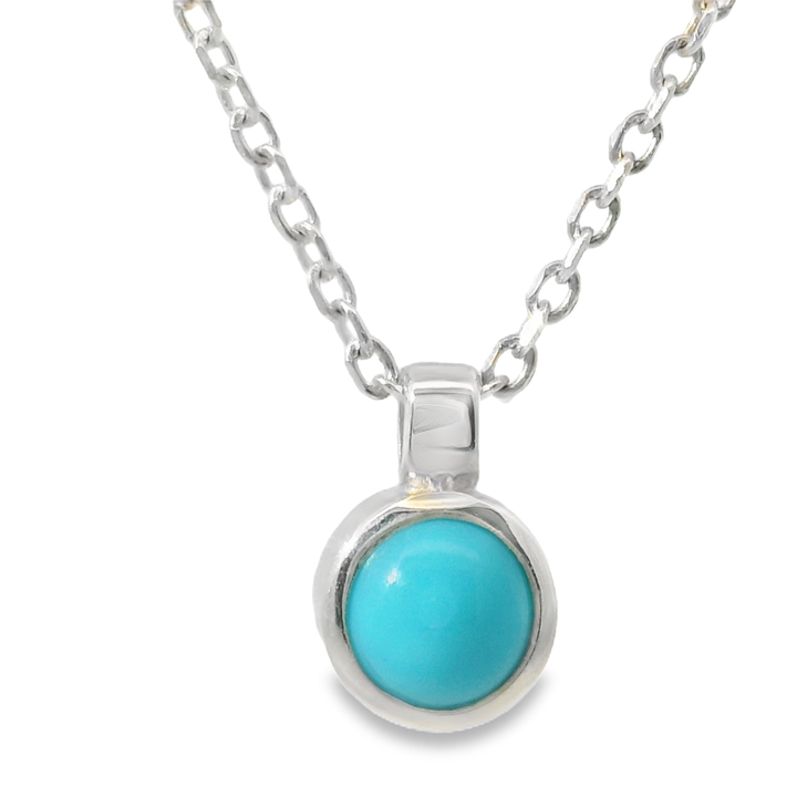 Elegant Natural Turquoise Necklace