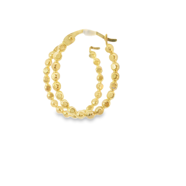 Elegant Gold Filled Hoop Earrings
