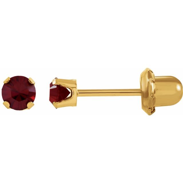 Inverness® Piercing Birthstone Stud Earrings
