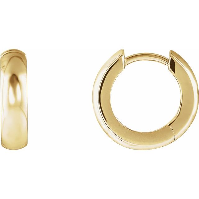 Hinged Hoop Earrings