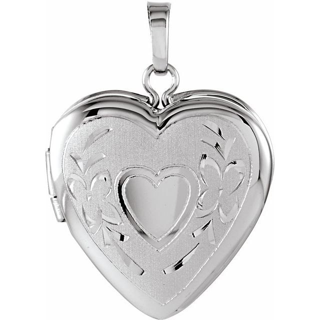 Engravable Heart Locket