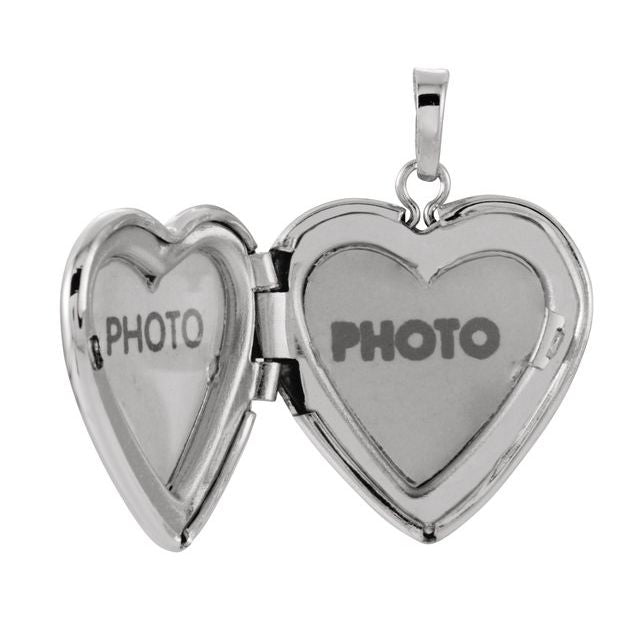 Engravable Heart Locket