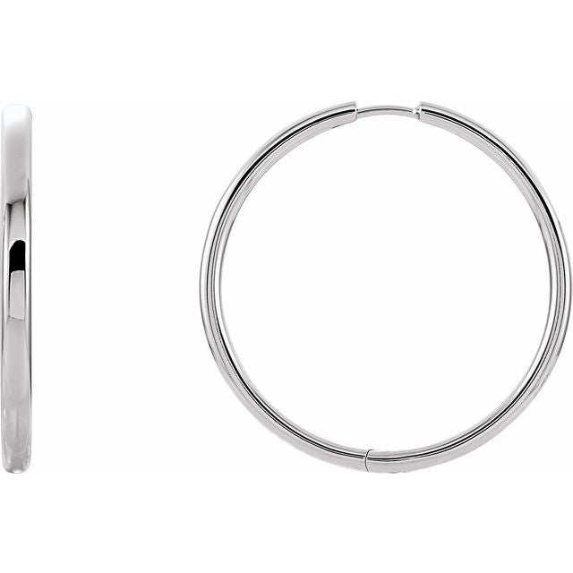 Hinged Hoop Earrings