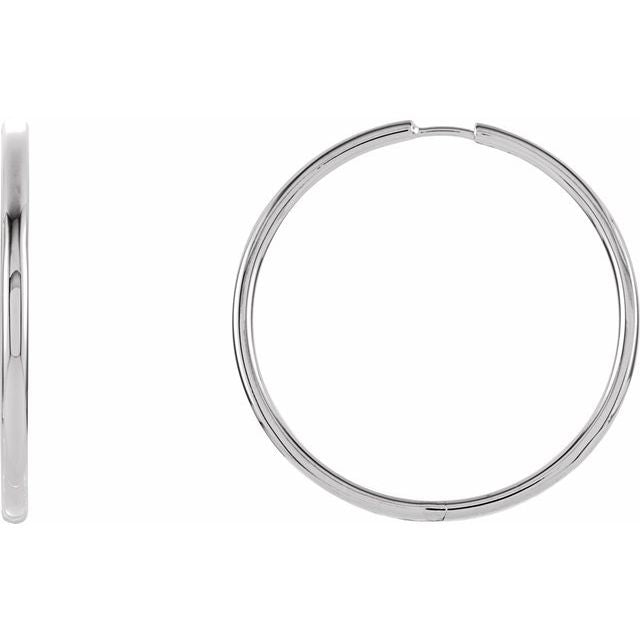 Hinged Hoop Earrings