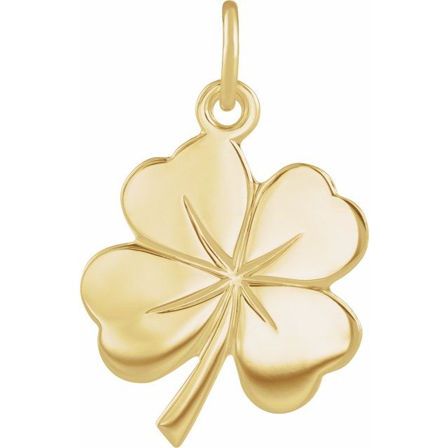 Four-Leaf Clover Charm