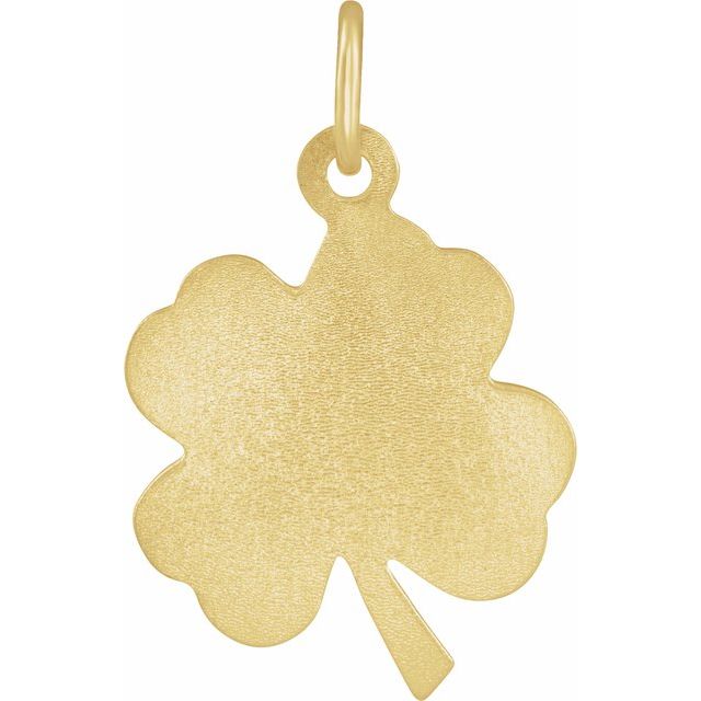 Four-Leaf Clover Charm