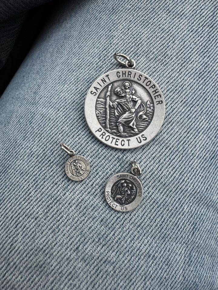 St Christopher Pendant 25mm