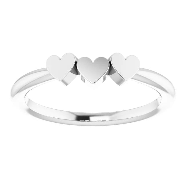 Family Hearts Ring