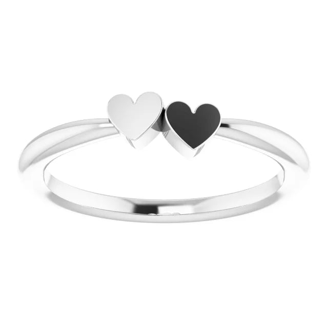 Family Hearts Ring