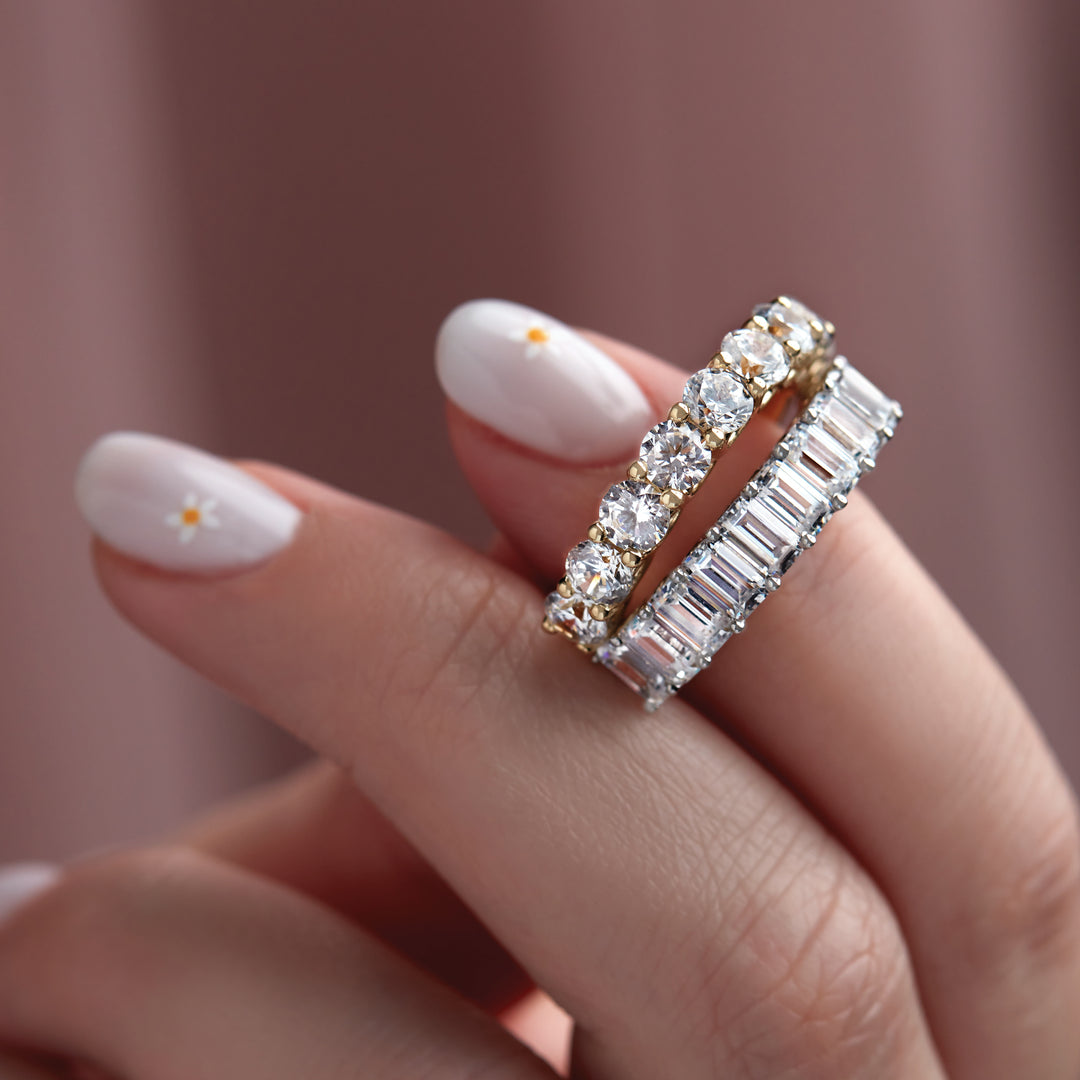 10KY Eternity Band Ring