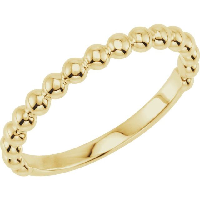 Stackable Bead Ring