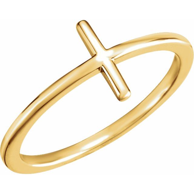 Sideways Cross Ring