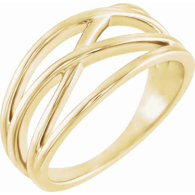 Criss-Cross Ring