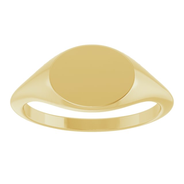 Oval Signet Ring