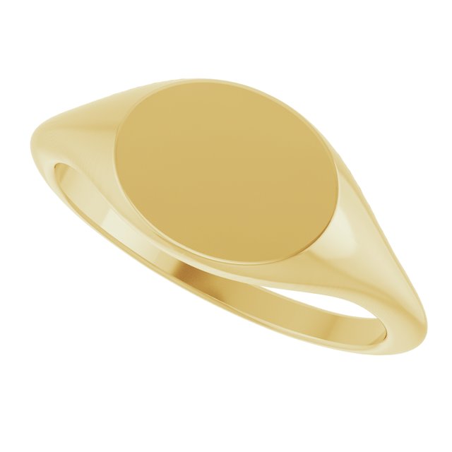 Oval Signet Ring