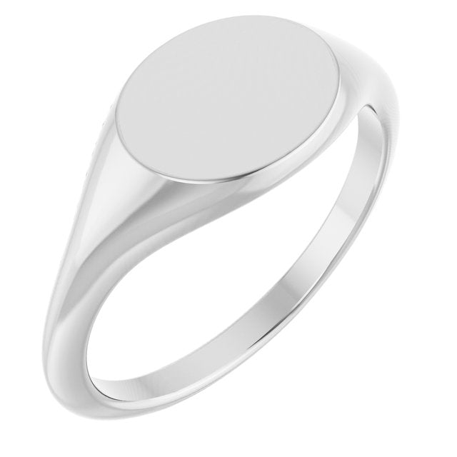 Oval Signet Ring