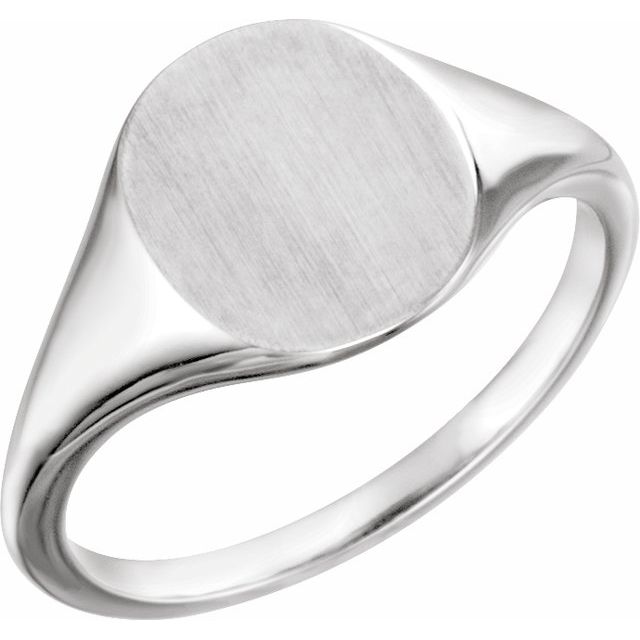 Oval Signet Ring