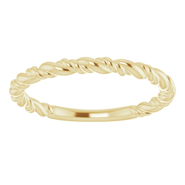 Stackable Rope Ring