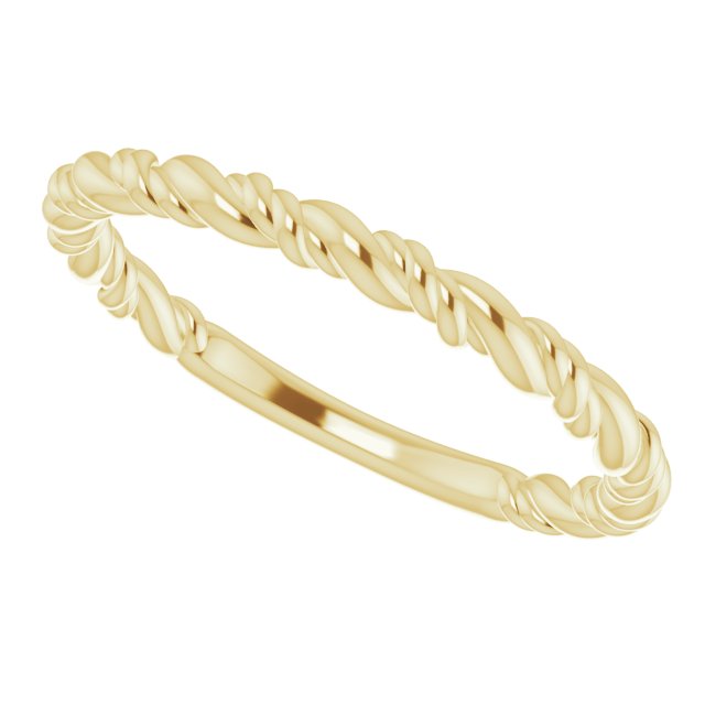 Stackable Rope Ring