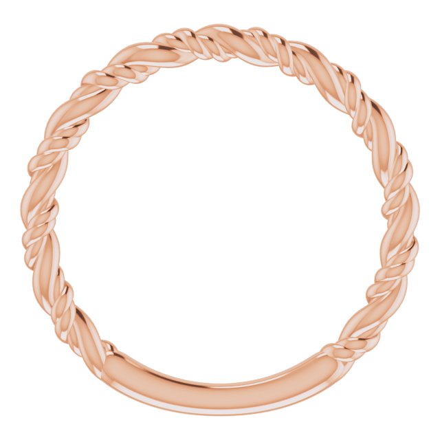 Stackable Rope Ring