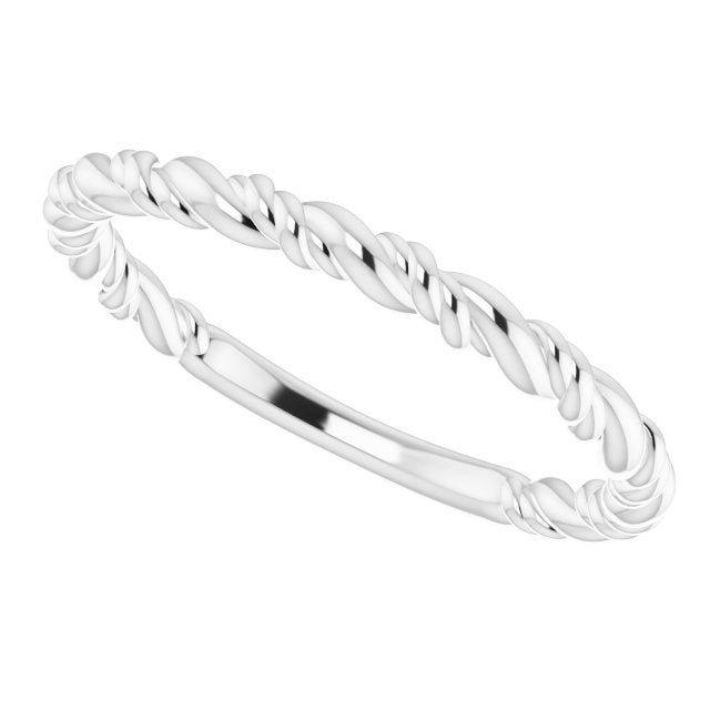 Stackable Rope Ring