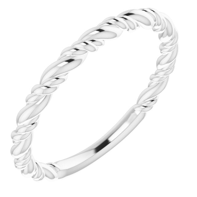 Stackable Rope Ring