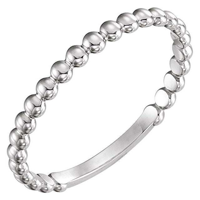 Stackable Bead Ring