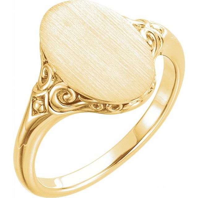 Oval Signet Ring