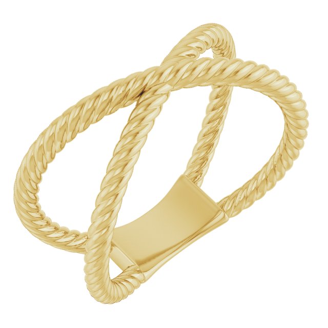 Rope Criss-Cross Ring