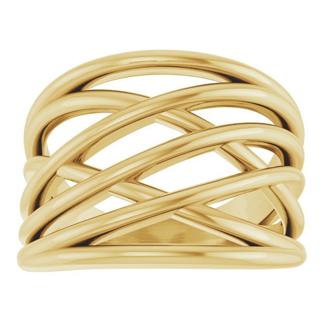 Criss-Cross Ring