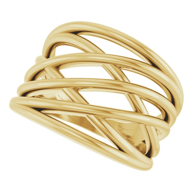 Criss-Cross Ring