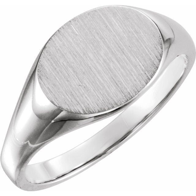 Oval Signet Ring