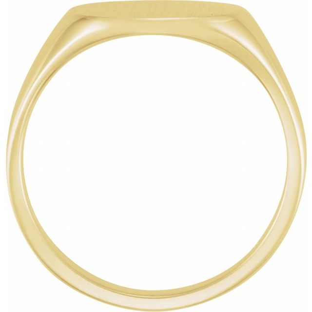 Oval Signet Ring