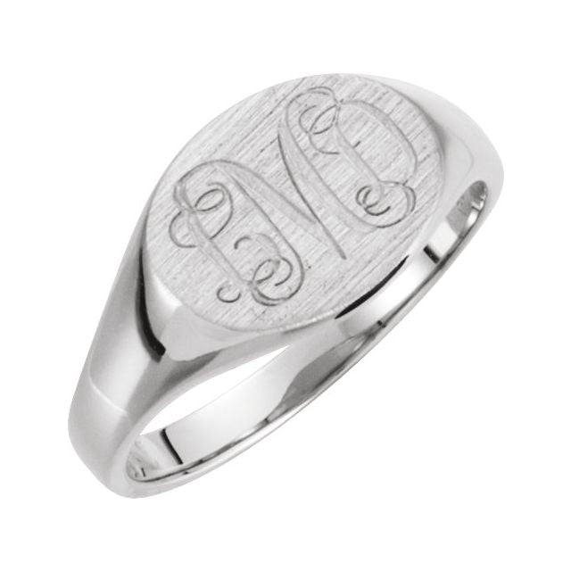 Oval Signet Ring