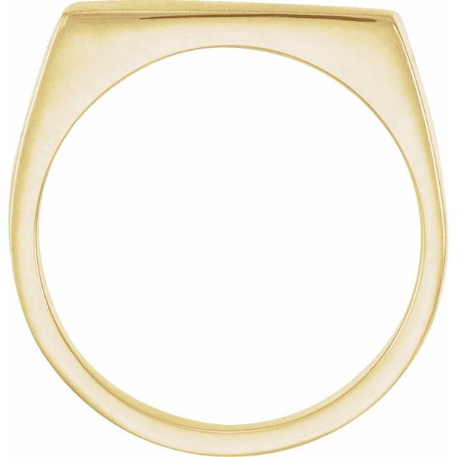 Rectangle Signet Ring