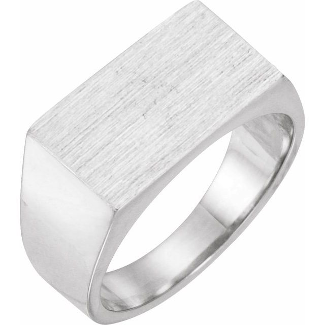 Rectangle Signet Ring