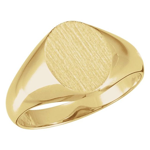 Oval Signet Ring