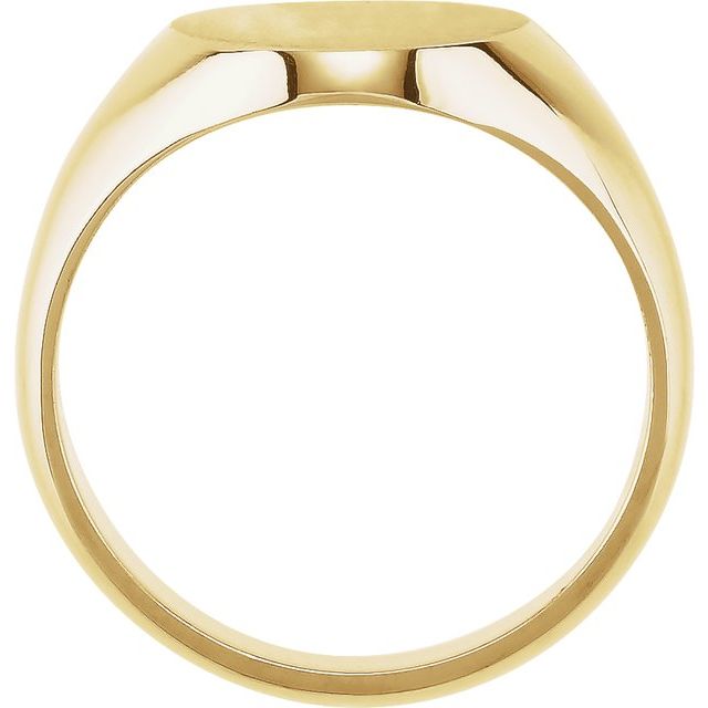 Oval Signet Ring